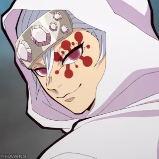 💎 93dfa6a5 Tengen Uzui Demon Slayer anime, manga, swordsman, demon slayer, tengen uzui, sound hashira telegram sticker