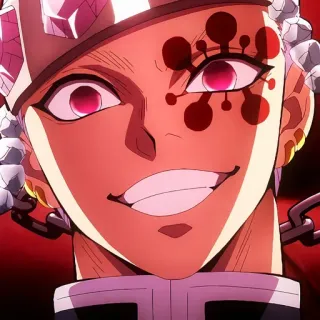 🙂 018eed4c Tengen Uzui Demon Slayer Аниме, Манга, Клинок, рассекающий демонов, Тенген Узуй, Персонаж, Столп Звука, Иллюстрация, Развлечение whatsapp sticker