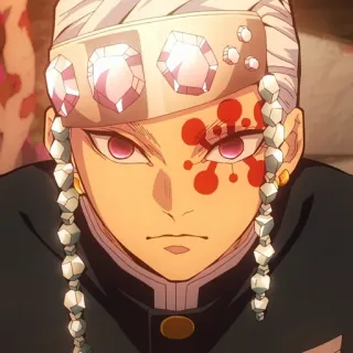 🙂 f6dd1510 Tengen Uzui Demon Slayer Аниме, Клинок, рассекающий демонов, Тенген Узуй, Метки, Развлечения, Манга whatsapp sticker