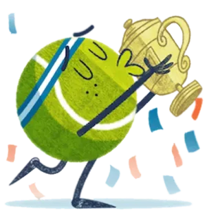 TENNIS @TheRealNoddyTennisMaster whatsapp stickers