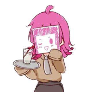 Tennoji Rina @akibastickers telegram stickers