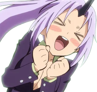 ☺️ 3c420531 anime, szczęśliwy, uśmiech, chibi, słodki telegram sticker