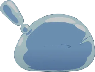 ❕ a548c503 Rimuru Tempest That Time I Got Reincarnated as a Slime Anime, Slime, Potwór, Isekai, Rimuru telegram sticker