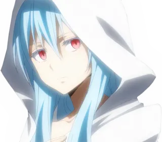 😒 12242041 Rimuru Tempest That Time I Got Reincarnated as a Slime anime, Rimuru, Tempest, slime, isekai, reincarnation telegram sticker