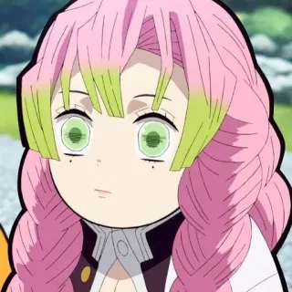 🎐 2f3a6047 Mitsuri Kanroji Demon Slayer Mitsuri, Thanh Gươm Diệt Quỷ, Anime, Manga, Chibi, Dễ thương, Nhân vật telegram sticker