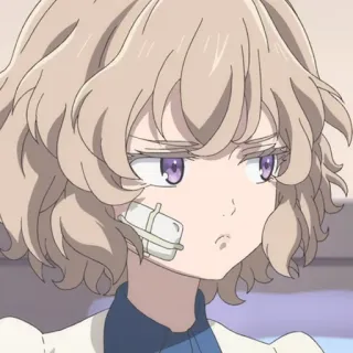 🎐 455176f6 Anime, Cô gái, Băng cá nhân, Nhân vật, Manga, Minh họa telegram sticker