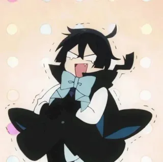 🎐 e0dae82d Anime, Hoạt hình, Ma cà rồng, Dễ thương, Nhân vật, Fanart telegram sticker