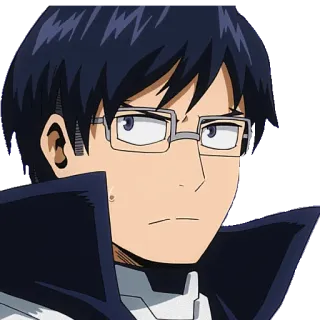 🤓 b53544bf Tenya Iida My Hero Academia アニメ, マンガ, 僕のヒーローアカデミア, 飯田天哉, キャラクター, ステッカー telegram sticker