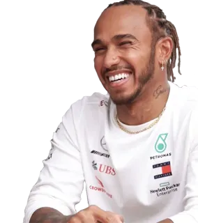 🤣 9eca1afd Lewis Hamilton Fórmula 1, carreras, atleta, piloto, deportes telegram sticker