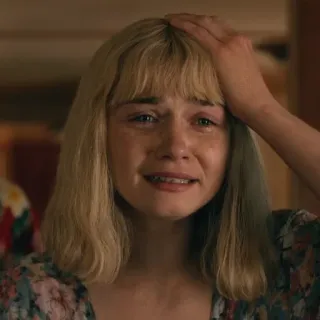 🔪 077cbeeb женщина, плачет, расстроена, грустная, огорченная telegram sticker