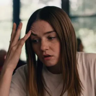 🔪 a478f8af женщина, в замешательстве, вопрошающий, выражение лица, человек telegram sticker