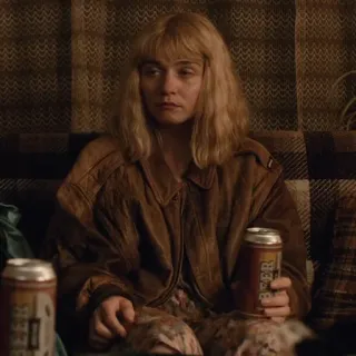 🔪 ab45e49b BEER пиво, женщина, банка, алкоголь telegram sticker