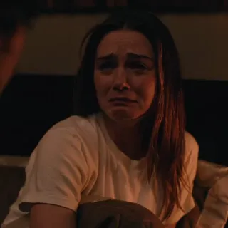 🔪 e1ea31c9 грустный, плачущий, эмоциональный, расстроенный, слезы, женщина telegram sticker