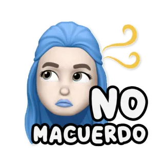 🤔 4e96bb3f NO MACUERDO คำถาม, สับสน, สงสัย, ไม่ตลก telegram sticker