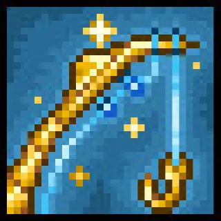 🎣 3693eea3 Angeln, Haken, Pixelkunst, golden, Angelrute whatsapp sticker