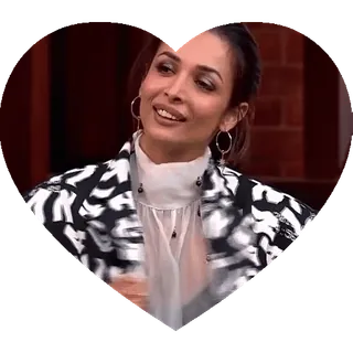 ⭐️ 1f96087b wanita, hati, selebriti, potret, wajah telegram sticker