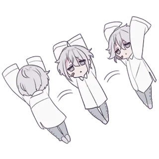 🥳 5f3fb7b0 Anime, Chibi, Słodkie, Manga, Kreskówka telegram sticker