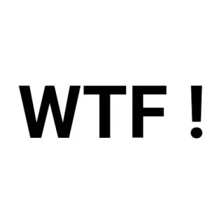 💬 e99994de WTF! wtf, 텍스트, 표현, 슬랭 telegram sticker