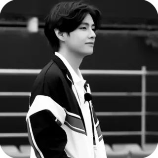 📷 16fd006b V kpop, bts, piosenkarz, idol, v, kim taehyung telegram sticker