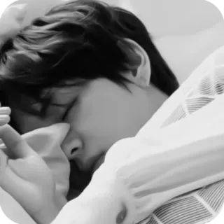 📷 f8289566 sen, spać, osoba, łóżko, odpoczynek telegram sticker