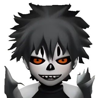 🥑 a42c8205 Zombie, Halloween, Gelap, Seram, Monster, Mayat hidup, Menakutkan whatsapp sticker