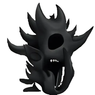 🥑 e833730b tengkorak, gelap, monster, seram, horor, jahat, topeng whatsapp sticker