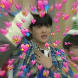 💓 9d221f08 uomo, cuori, amore, espressione, emozioni telegram sticker