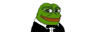 🤵 dec35cba Pepe the Frog 밈, 개구리, 페페, 인터넷 밈 telegram sticker
