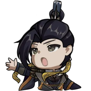 😠 adfd73ac 角色, 动漫, Q版, 可爱, 艺术 telegram sticker