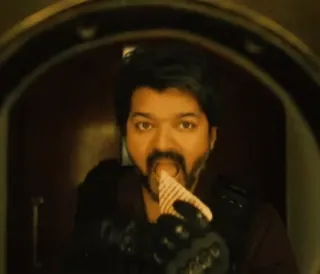 😁 1988a7ef man, eating, face, portrait, food, ice cream telegram sticker