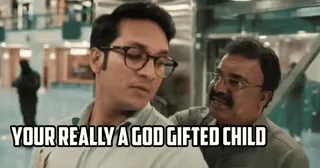 😂 d86618b8 YOUR REALLY A GOD GIFTED CHILD telegram sticker