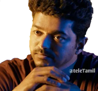 😯 b6ff96dc @teleTamil homme, sérieux, indien, tamoul whatsapp sticker