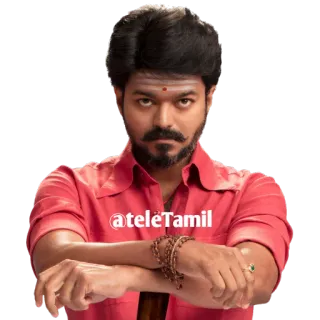 ⭐ c5b9ec46 @teleTamil homme, indien, célébrité, acteur, tamoul, sud-asiatique whatsapp sticker