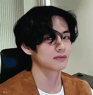 ☁️ 934b6264 V วี, BTS, K-Pop, นักร้อง, คนดัง, เกาหลี telegram sticker