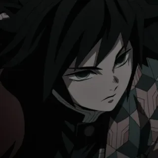 ⚠ 34357913 Giyu Tomioka Demon Slayer アニメ, 鬼滅の刃, 冨岡義勇, マンガ telegram sticker