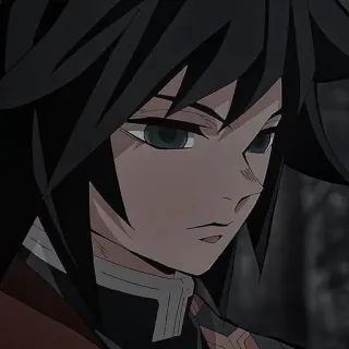 ⚠ 6d49cc12 Giyu Tomioka Demon Slayer アニメ, 鬼滅の刃, 冨岡義勇, 漫画 telegram sticker