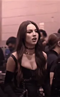 😋 ba1a5c4a Olivia Rodrigo 奥莉维亚·罗德里戈, 歌手, 流行歌星, 名人, 肖像 telegram sticker