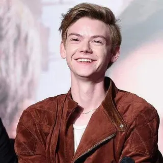 👤 5fdfc097 Thomas Brodie-Sangster ator, celebridade, retrato, sorriso, homem telegram sticker