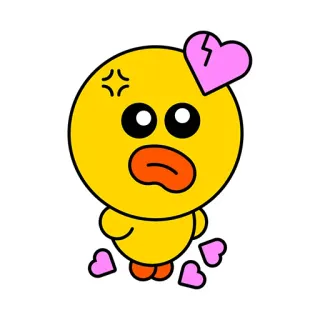 💔 75a5835e アヒル, 絵文字, 悲しい, 失恋, 愛, 失恋 telegram sticker