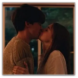 💋 fea3965b hôn, cặp đôi, lãng mạn, tình cảm, tình yêu, mối quan hệ telegram sticker