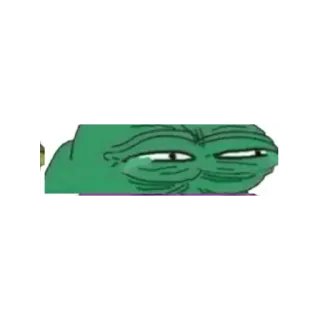 😂 3ad4889d Pepe the Frog meme, frog, pepe, internet meme telegram sticker