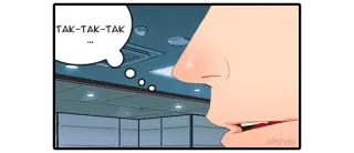 😏 7cedf1fe TAK-TAK-TAK onomatopoeia, comic, sound, manga, Korean telegram sticker