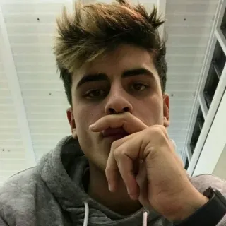 🤔 04074165 pria, orang, potret, selfie, laki-laki whatsapp sticker