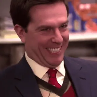 😁 9033d673 Andy Bernard The Office Andy Bernard, The Office, Peacock, Acara TV, Komedi, NBC telegram sticker