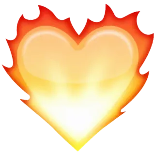 ❤️ 24afd831 หัวใจ, ไฟ, เปลวไฟ, ความรัก, การเผาไหม้, ความปรารถนา telegram sticker