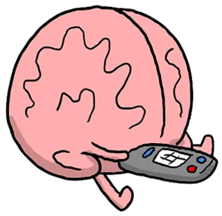 🖥 98ed34be สมอง, ทางไกล, การ์ตูน, ตลก, สวัสดิกะ telegram sticker