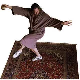 Большой Лебовски telegram stickers