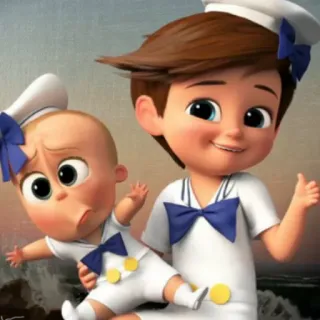 The Boss Baby. telegram stickers