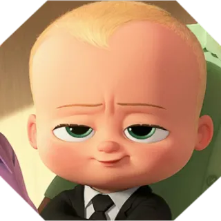 The Boss Baby. whatsapp stickers