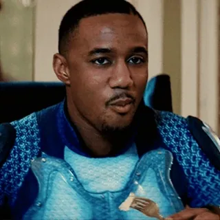 😏 5441506a A-Train The Boys superbohater, jedzenie, poważny, The Boys, A-Train telegram sticker